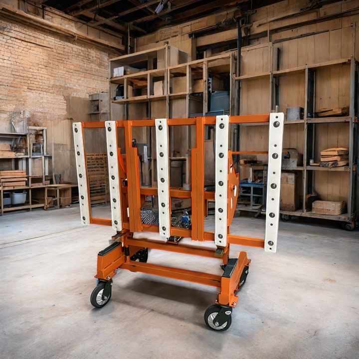 slab transport cart for stone glass slab transport cart for stone glass