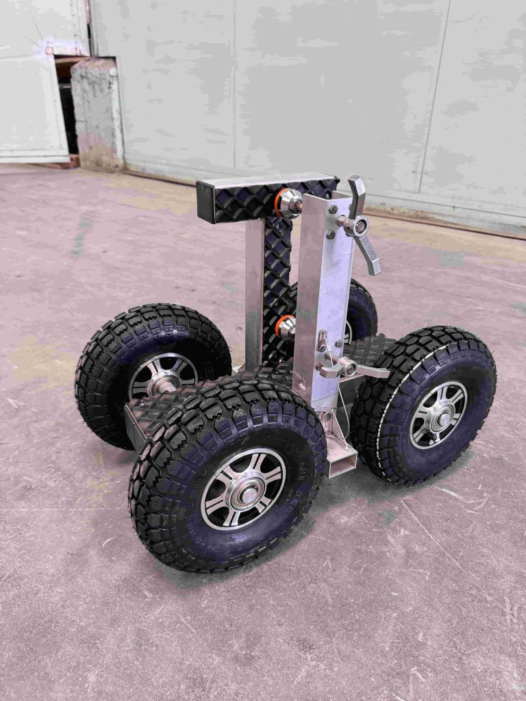 Transfer Safety Industrial Aluminium Install Cart Handling Equipment Panel Slab Transport Dolly