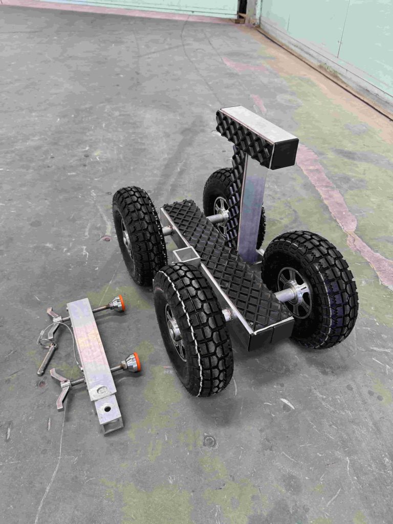 Transfer Safety Industrial Aluminium Install Cart Handling Equipment Panel Slab Transport Dolly