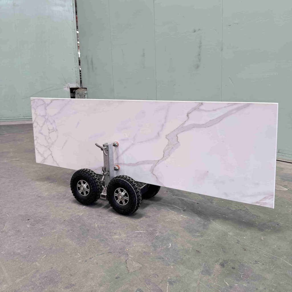 Transfer Safety Industrial Aluminium Install Cart Handling Equipment Panel Slab Transport Dolly