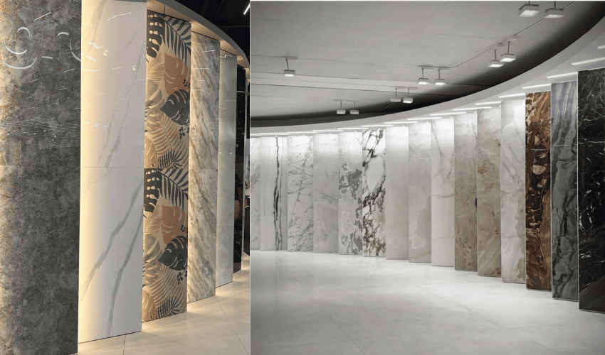 Exhibition hall stone display rack Exhibition hall stone display rack