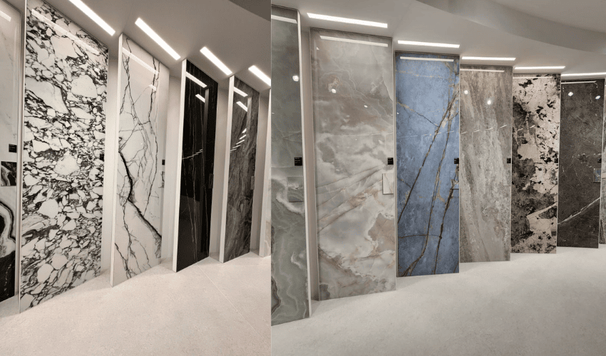 Vertical Stone Display Rack Vertical Stone Display Rack