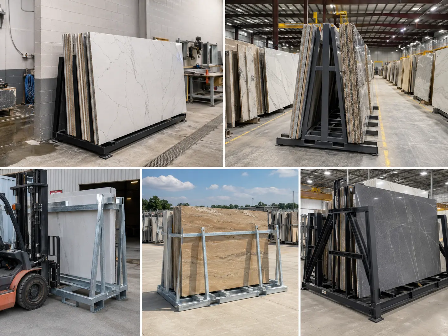 A-Frame Storage Rack Applications A-Frame Storage Rack Applications