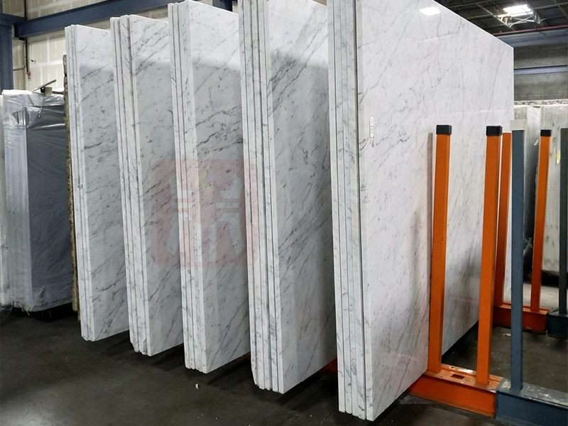 Heavy-duty slab rack for granite, marble and quartz storage